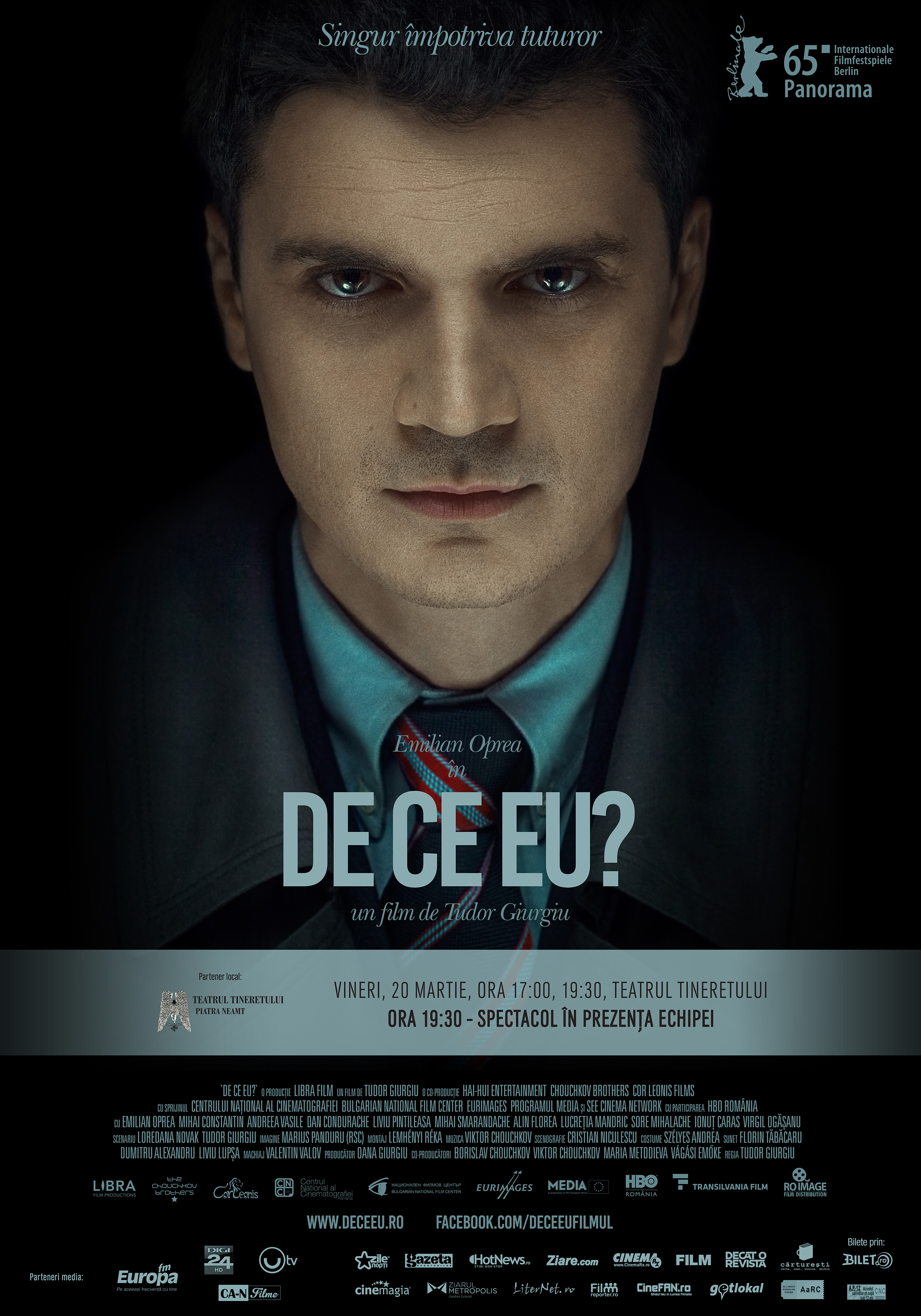 <!--:ro-->“DE CE EU?” – PROIECȚIE DE GALĂ LA TEATRUL TINERETULUI<!--:-->